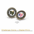 Challenge Coins 1-3/4" - Digital Printed - Gold